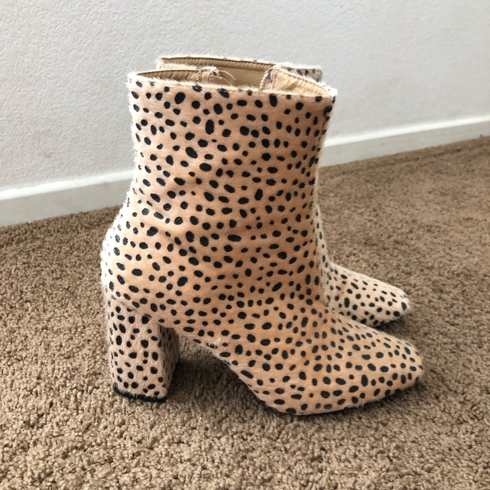 Leopard Booties
